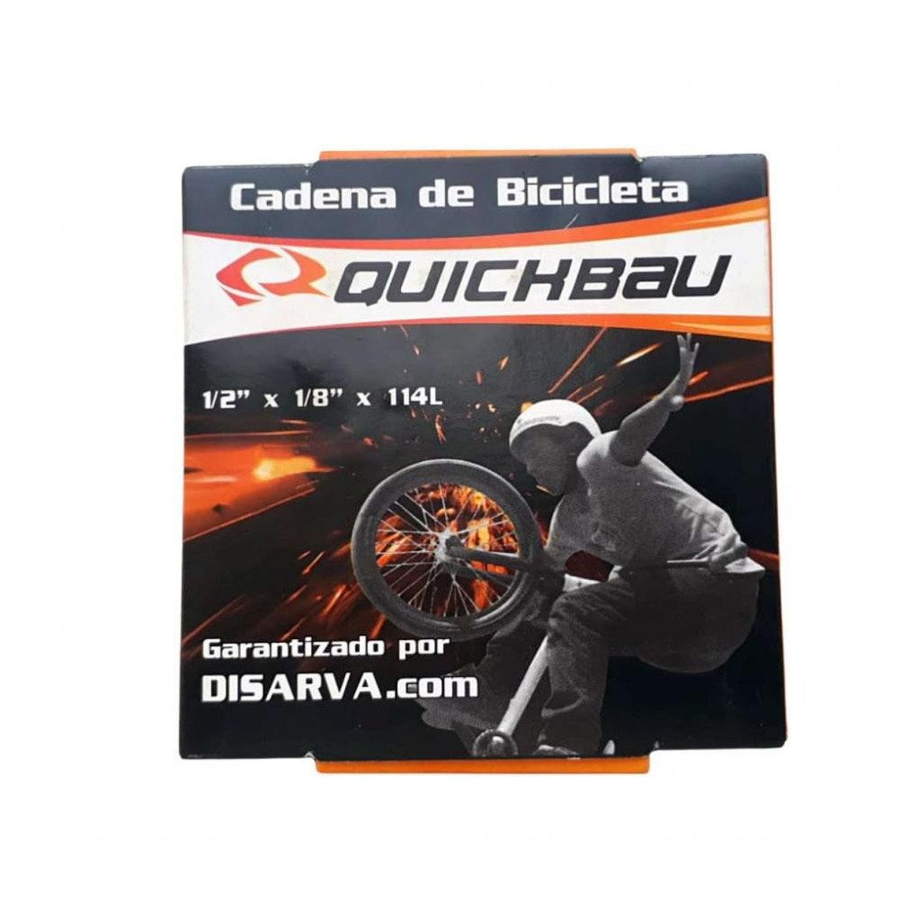 CADENA CROMODA BMX PASEO 1/2X1/8 114L QUICKBAU