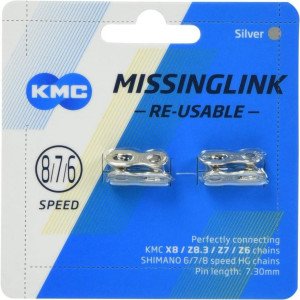 CANDADO CADENA 6-7-8 KMC SILVER