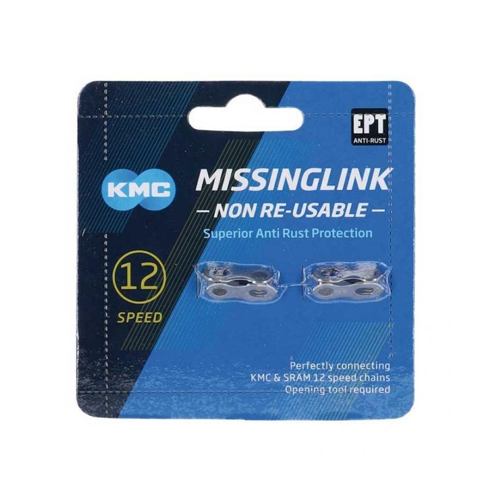 CANDADO CADENA KMC 12VL SILVER