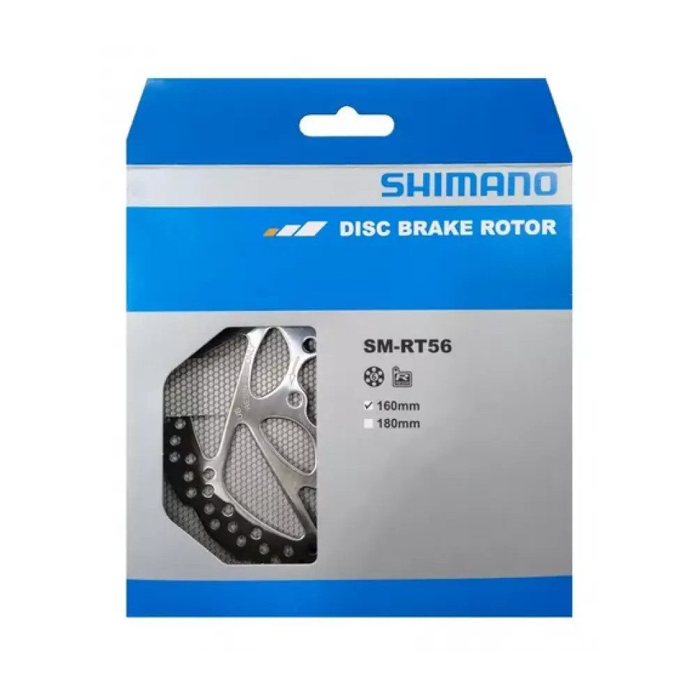 DISCO ROTOR SHIMANO SM-RT56 160mm (6 PERNOS)