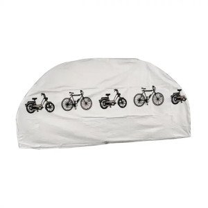 COBERTOR/FUNDA P/BICICLETA GRIS/NEGRO 1* 1.2CM