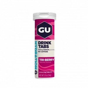 TABS DE HIDRATACION TRI-BERRY GU