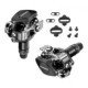 PEDAL SHIMANO PD-M505-L NEGRO W/CLEAT(SM-SH51)