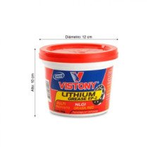 GRASA ROJA VISTONY LITHIUM GRANDE 453 GRAMOS