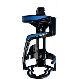 PORTA BOTELLA PLANET BIKE NEGRO-AZUL/ROJO T