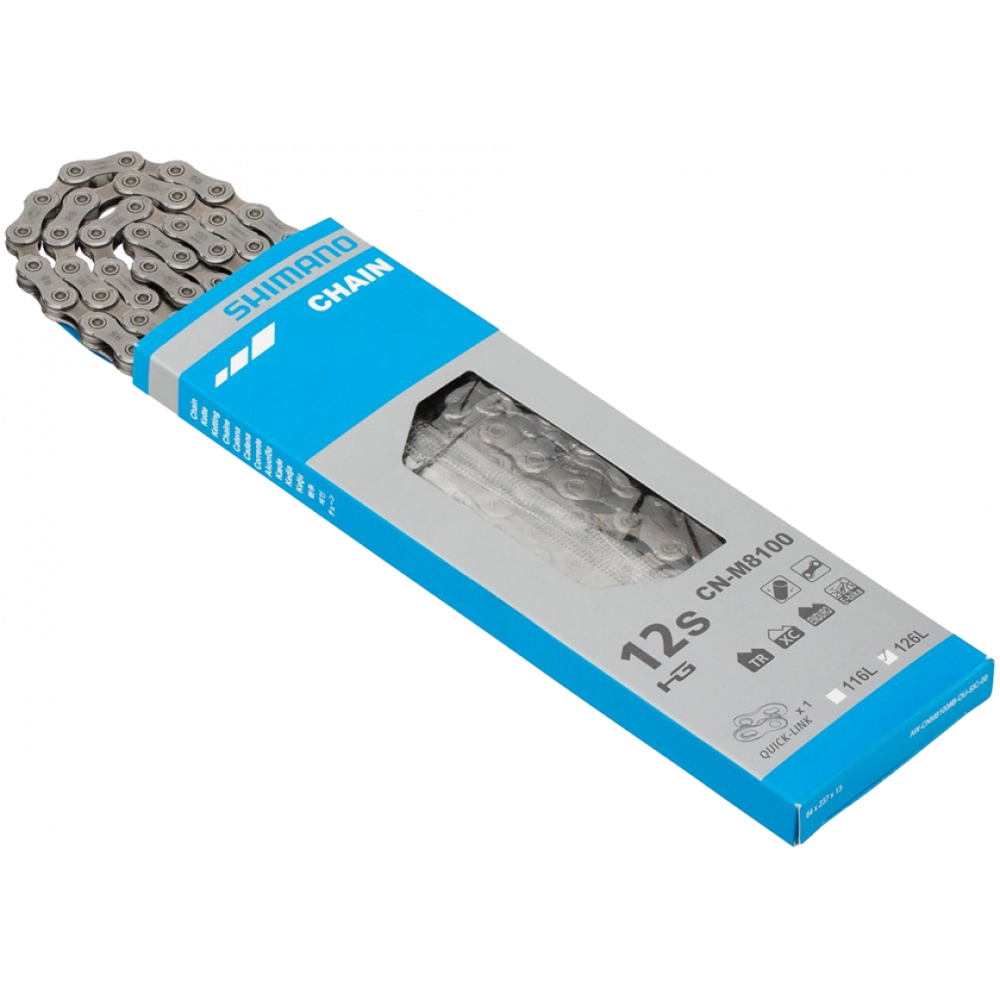 CADENA 126L 12V SHIMANO CN-M8100 DEORE XT