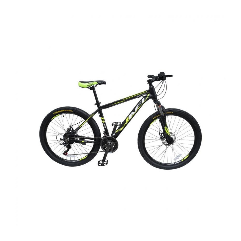 BICICLETA 26 MTB SOYUZ 21V 26A703 NEGROMATE/VERDE