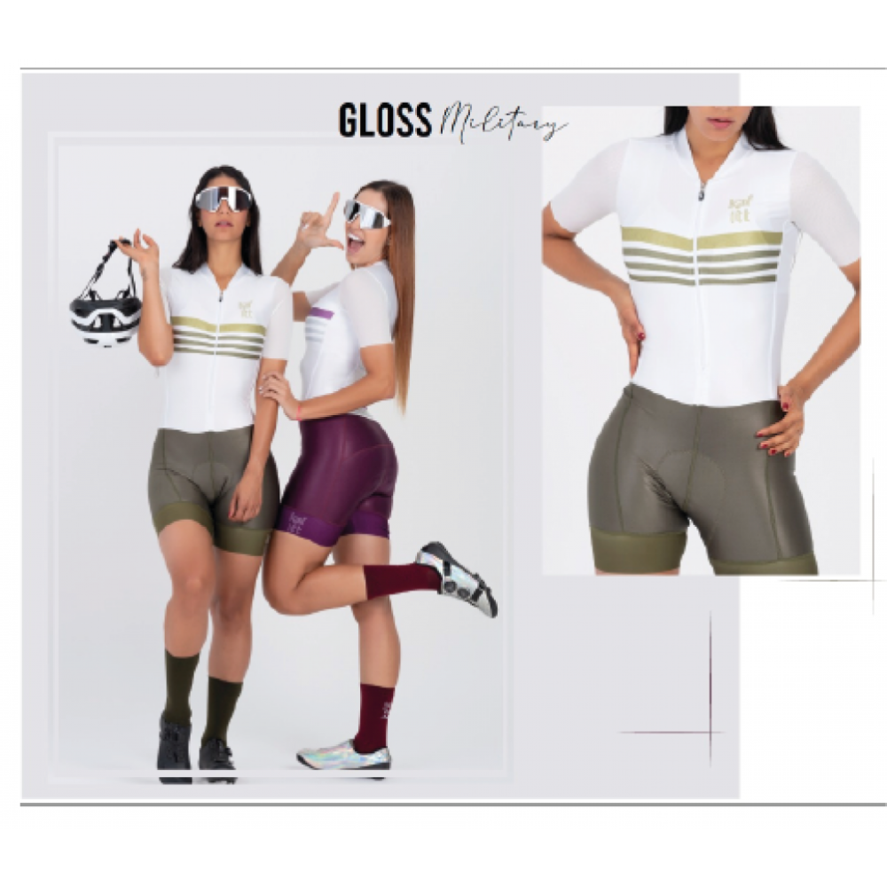 ENTERIZO DAMA ML/PC KAFFIT GLOSS MILITARY M