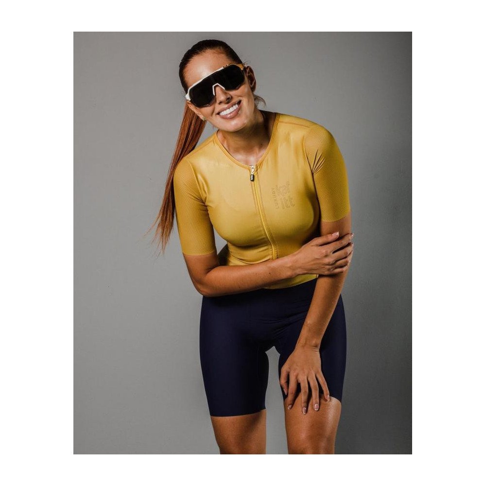 ENTERIZO DAMA ML/PC KAFFIT LUXURY AGATA BLUE M