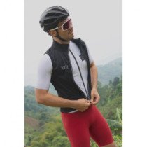 BIB LICRA CON TIRANTES PC SIN COSTURA HOMBRE KAFFIT LUXURY ZIRCON BLUE-RED I L