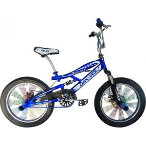 BICICLETA BMX 20 DAKAR DOBLE SUS LLANTONA