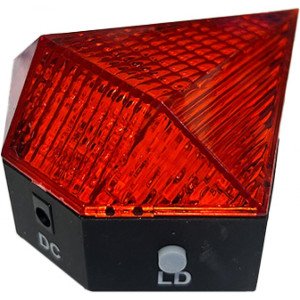 LUZ FARO INTERMITENTE POST TRIANGULAR RECARGABLE CH