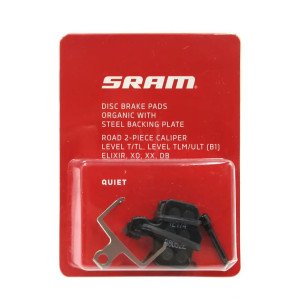 PASTILLA SRAM DISCO ORGÁNICO / ACERO (SILENCIOSO) NIVEL TL / NIVEL T / NIVEL / NIVEL ULT / TLM B1 (2020 +) / DB / ELIXIR