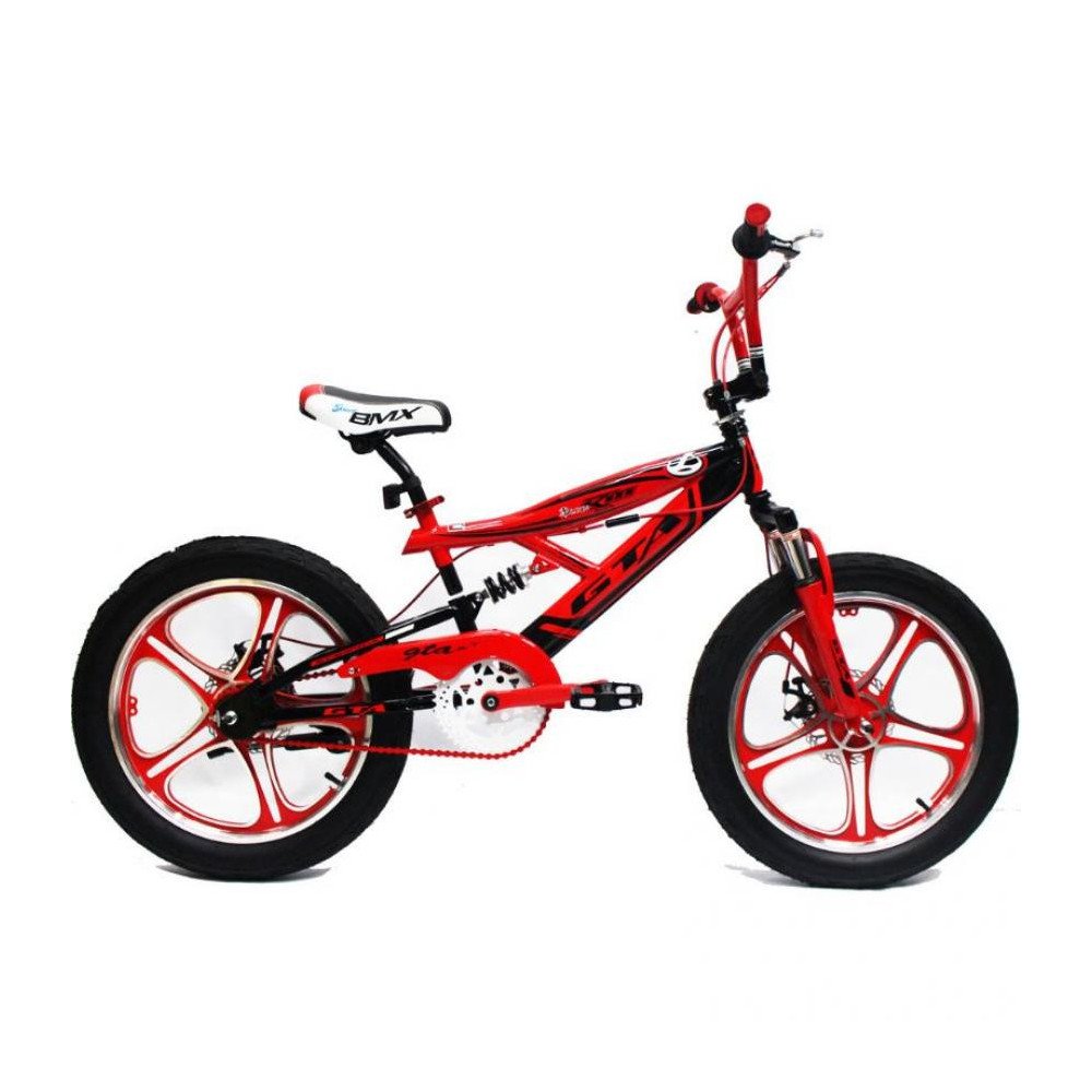 BICICLETA BMX 20 LLANTONA DOB SUSP A/MAGN GTA KIN CO002