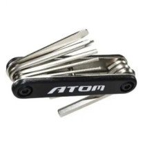 HERRAMIENTA LLAVE EXAGONAL ATOM NEGRO TW