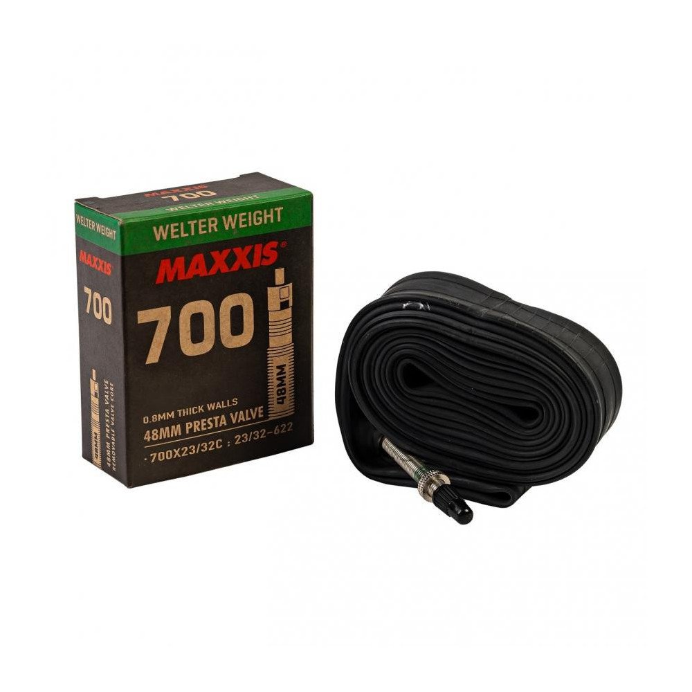 CAMARA 700X23/32C WELTER WEIGHT 48MM PRESTA LFVSEP MAXXIS