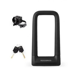 SEGURO U-LOCK ROCKBROS SILICONE RKS626-BK