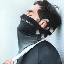 BUFANDA CICLISMO ROCKBROS WB-211 NEGRO DEGRADADO