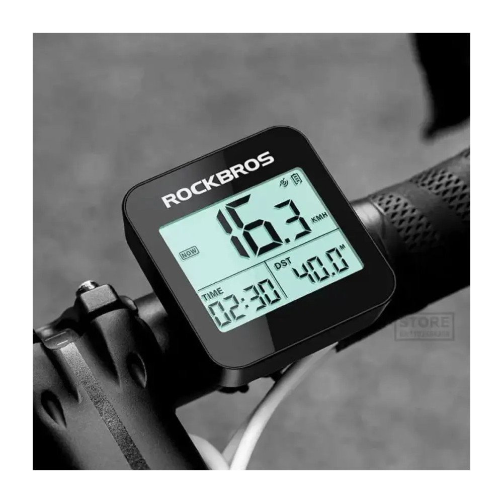 VELOCIMETRO / CICLOCOMPUTADOR IMPERMEABLE ROCKBROSS G1