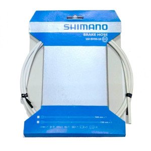 FUNDA FRENO HIDRAULICA DEL/POST SM-BH90-SS 1000/1700MM WHITE
