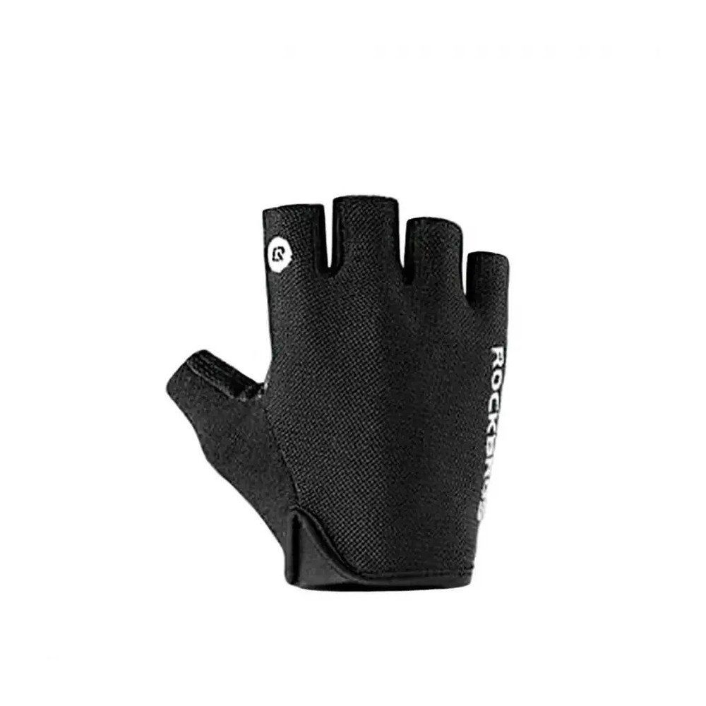 GUANTES DEDO CORTO ROCKBROS RB-S106 NEGRO TALLA M