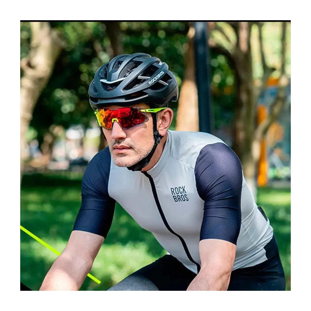 LENTES CICLISMO FOTOCROMATICOS AMARILLOS ROCKBROS SP318-GN