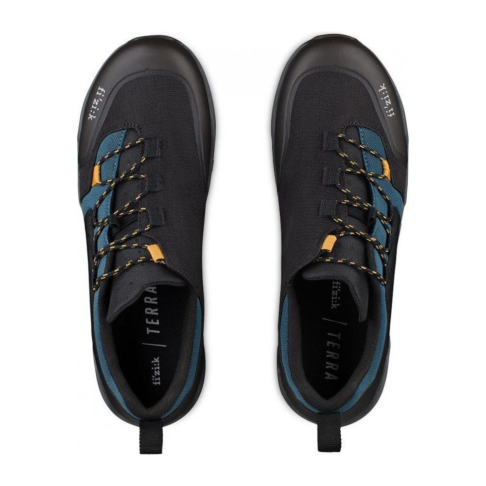 ZAPATILLA FIZIK X2 TERRA ERGOLACE COLOR TEAL BLUE-NEGRO