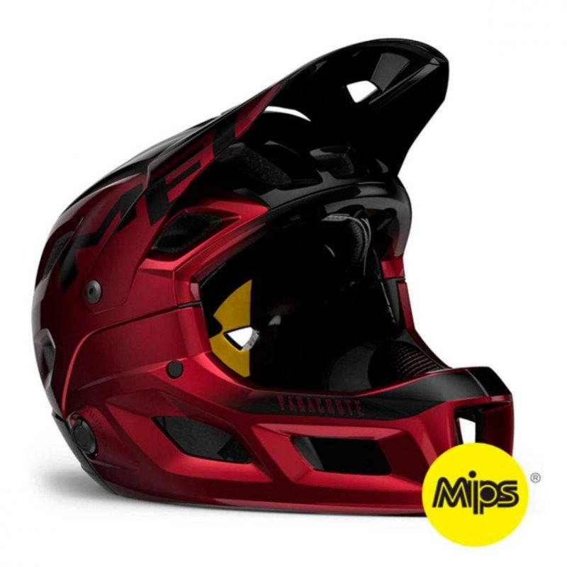 CASCO FULLFACE PARACHUTE MCR RED METALIC MET