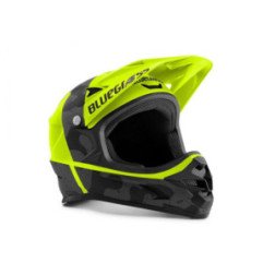 CASCO FULLFACE  INTOX BLUEGRASS FLUO YELLOW