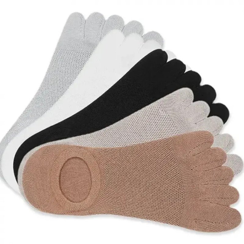 SAGUARO - MEDIAS CALCETINES DE DEDOS PACK 05 PARES