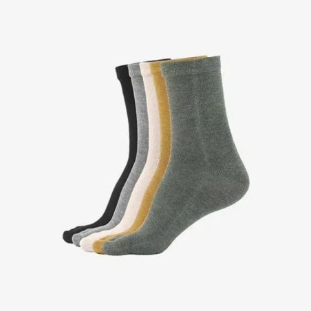 SAGUARO - MEDIAS CALCETINES DE DEDOS SIN COSTURAS PACK 05 PARES