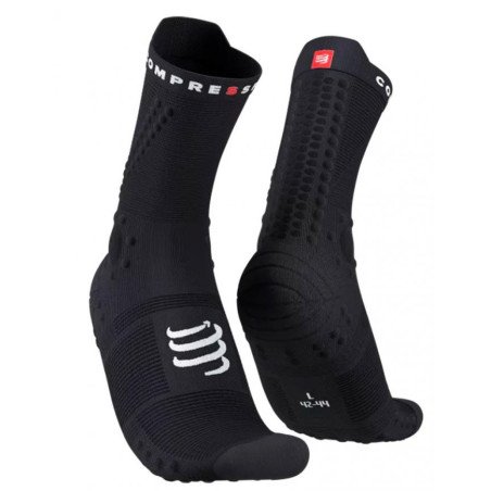 MEDIA CALCETIN PRO RACING V4.0 TRAIL NEGRO