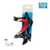PORTA BOTELLA PLANET BIKE NEGRO/ROJO HL-BC23