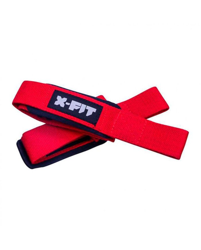 STRAPS P/LEVANTAMIENTO DE PESAS CON SILICONA X-FIT
