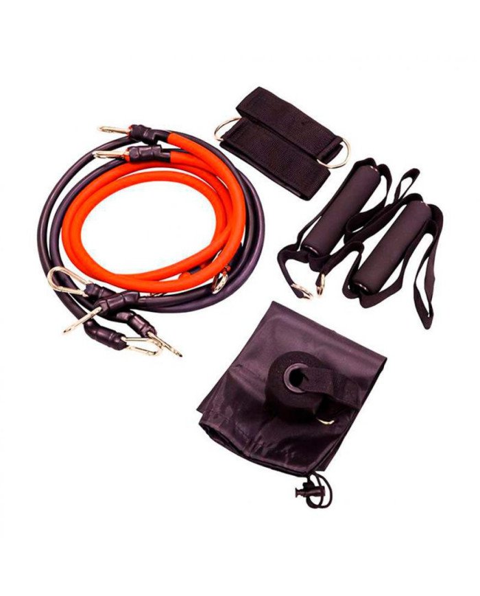 SET BARRA DE ENTRENAMIENTO C/LIGAS X-FIT