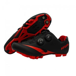 ZAPATILLA ATOM HUNTER AT04 COLOR NEGRO/ROJO
