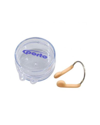 CLIP DE NARIZ ACERO INOXIDABLE Y LATEX