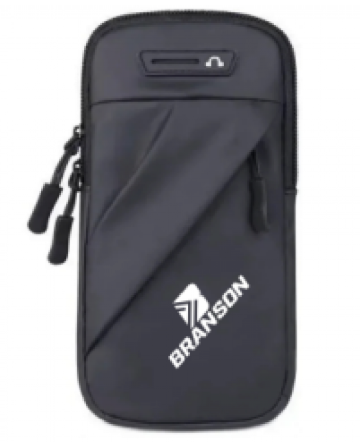 BOLSA DEPORTIVA - PORTACELULAR DE BRAZO BRA702 NEGRO
