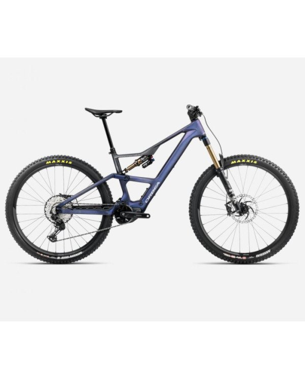 BICICLETA 29 ORBEA E-BIKE RISE M10LT 630W TANZANITE - CARBON RAW