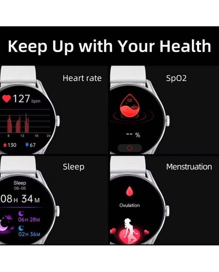 QCY - SMARTWATCH RELOJ GT S8 IPX8 C/LLAMADA MULTIFUNCIÓN