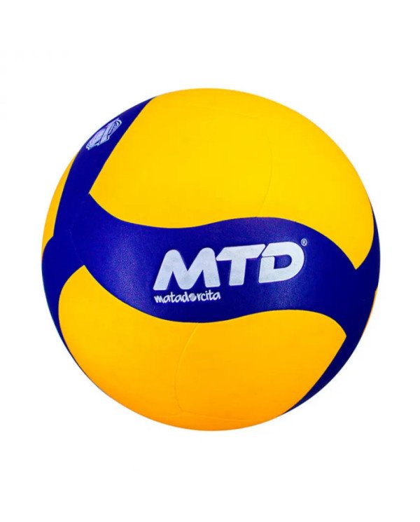 PELOTA P/VOLEY MATADORCITA PU PREMIUM AMARILLO/AZUL (#5) MT-850-5