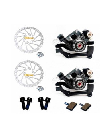 FRENO DISCO WINZIP CALIPER Y DISCO 160/180MM
