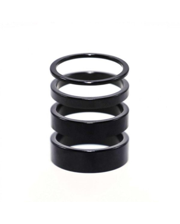 ESPACIADORES QUICKBAU 1 1/8" 4PZA B12 2MM + 4MM + 8MM + 10MM NEGRO
