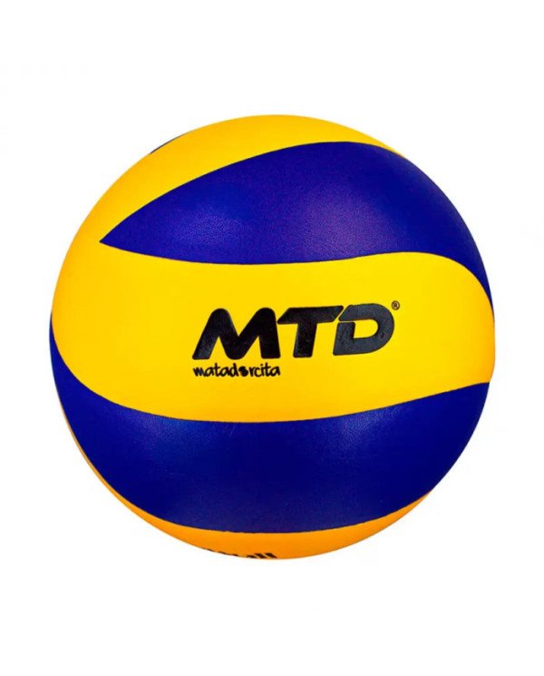 PELOTA P/VOLEY MATADORCITA PU PREMIUM AMARILLO/AZUL (#5) MT-860-5