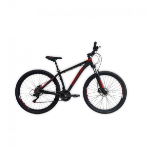 BICICLETA 29 MORGAN NEGRO-ROJO 21V C/FRENOS HIDRAULICOS
