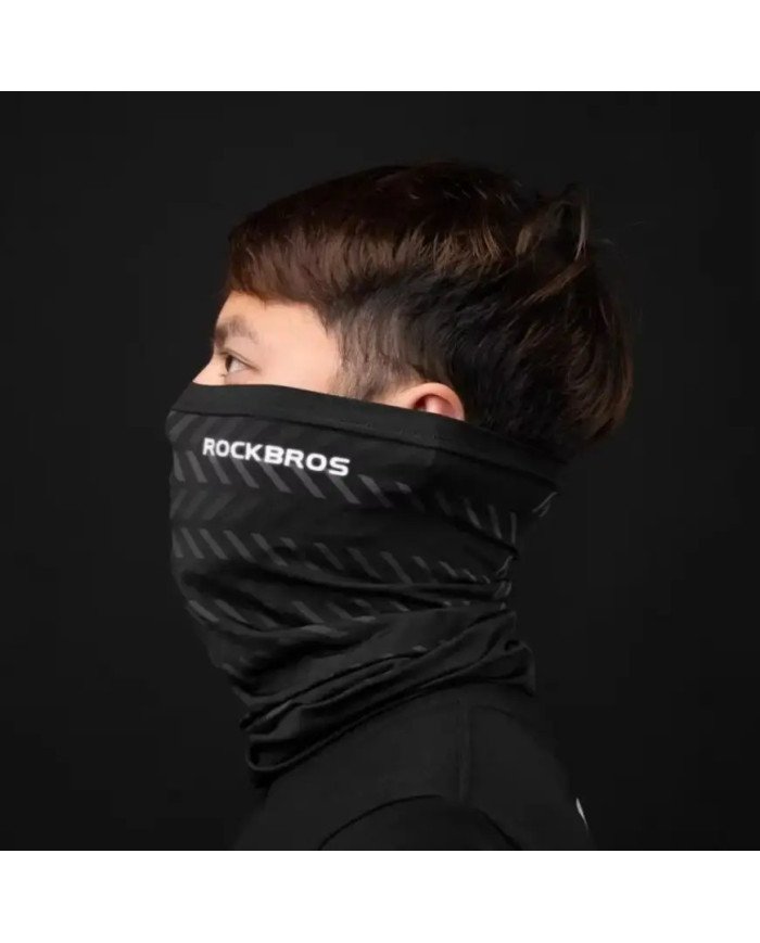 BUFANDA CICLISMO ROCKBROS LF314-BK NEGRA