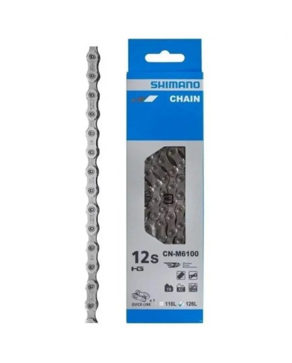 CADENA 126L 12V SHIMANO CN-M6100 DEORE