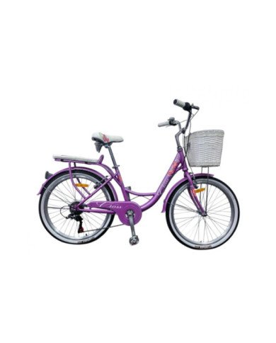 BICICLETA 24 CAMPERA CROSS LADY 21V