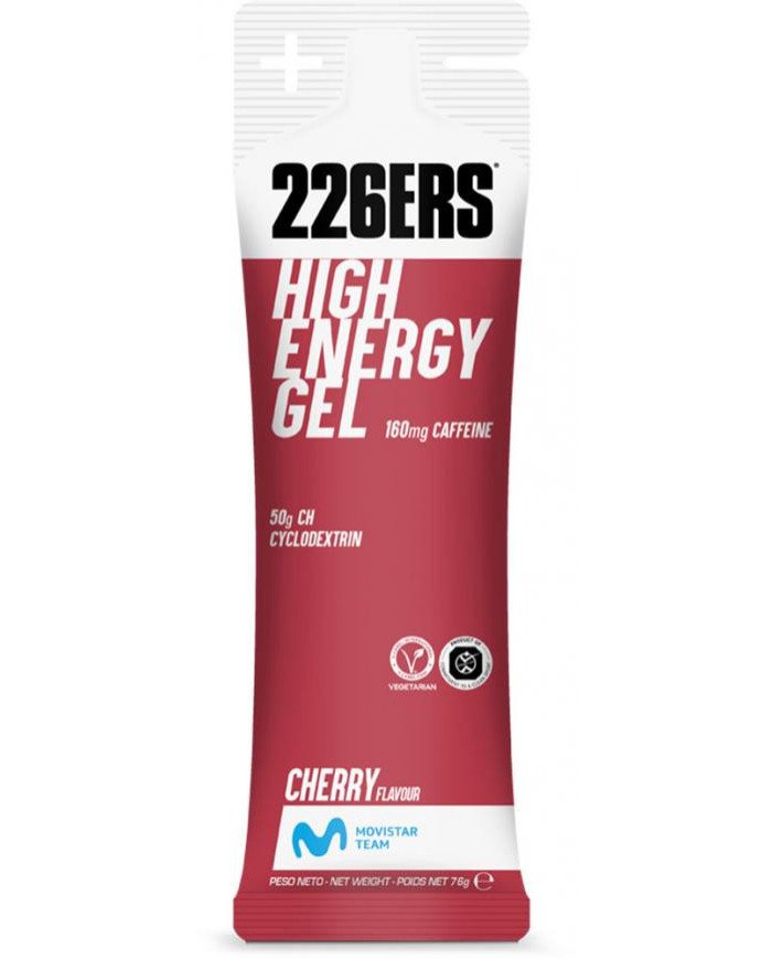 HIGH ENERGY GEL 160MG CAFFEINE CHERRY 226ERS