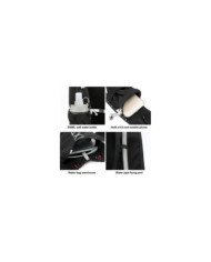 CHALECO DE HIRATACION MARATHON VEST 5L C/BOLSA DE AGUA DE 1.5L + 2 BOTELLAS FLEXIBLES DE 250ML INOXTO